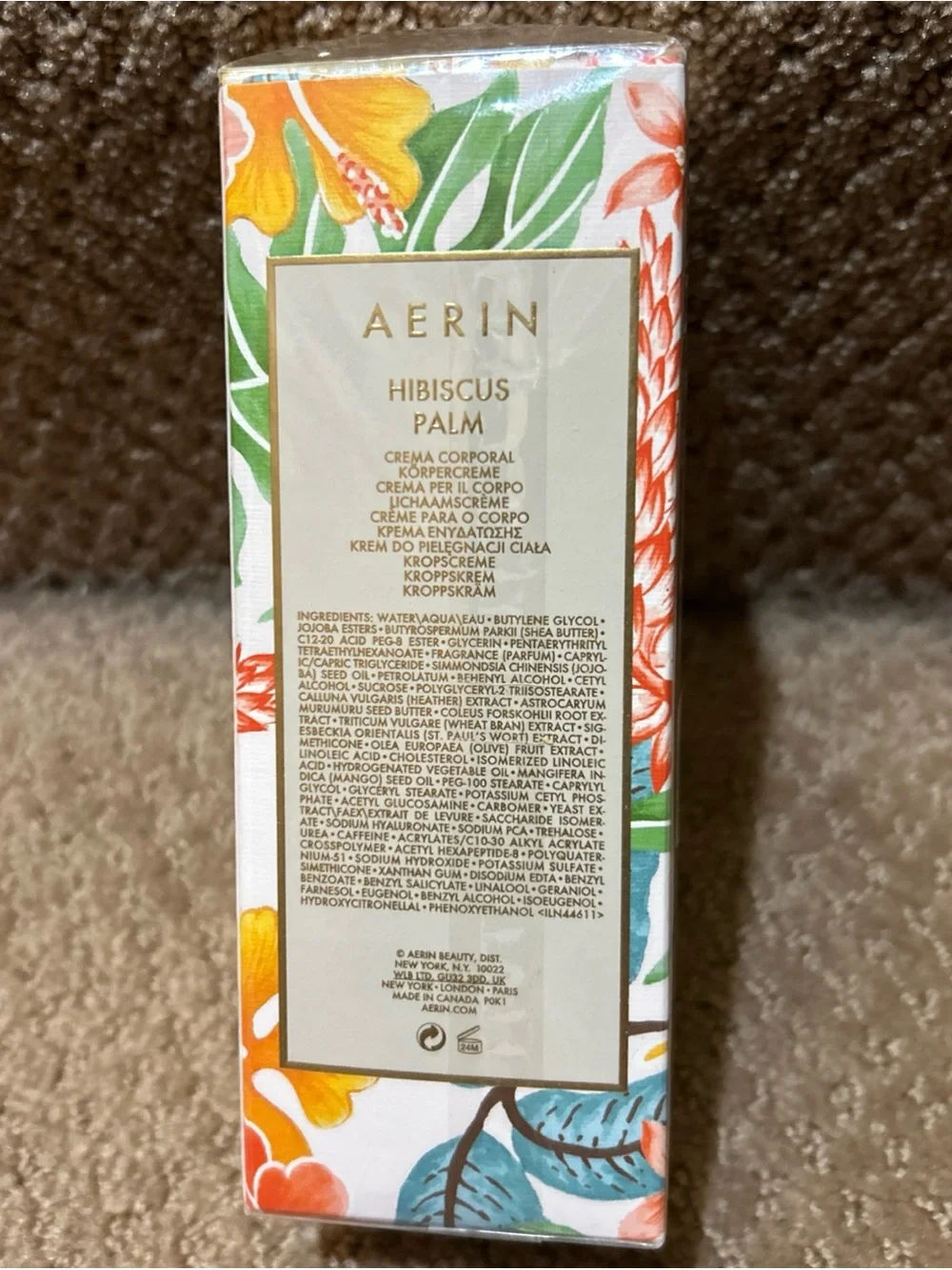 Aerin Hibiscus Palm body cream  5 oz. / 150ml NEW IN BOX SEALED. HTF